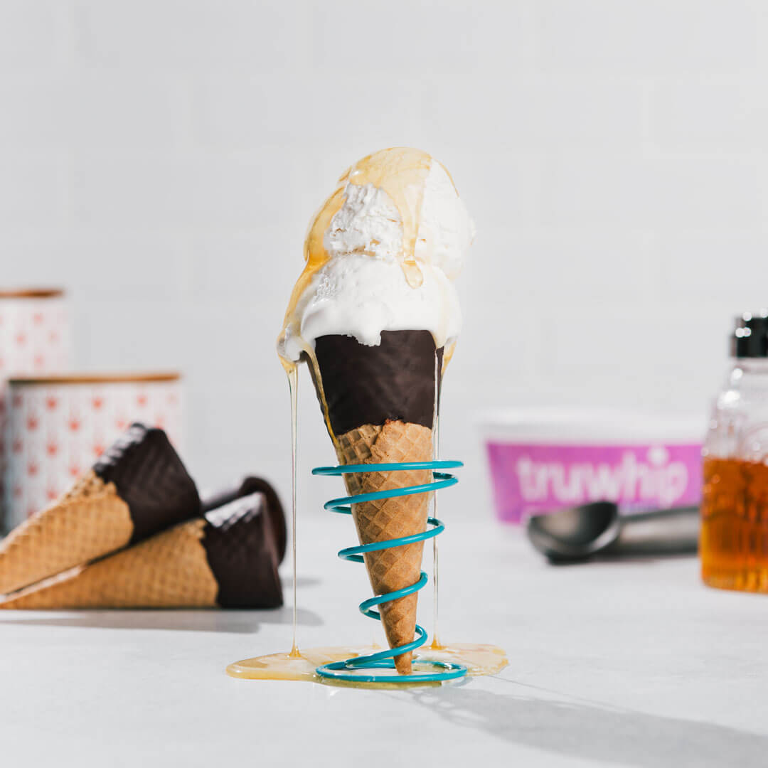 truwhip easy freezy ice cream cone