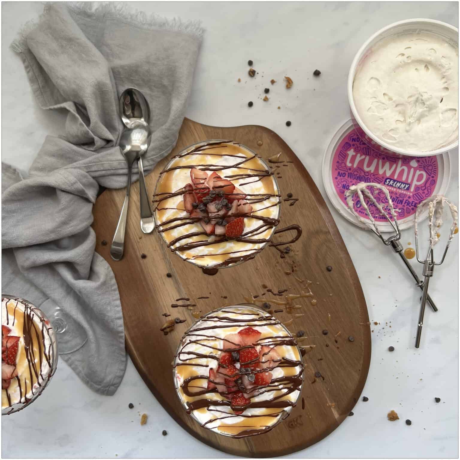 Frozen whipped topping keto and vegan dessert recipes